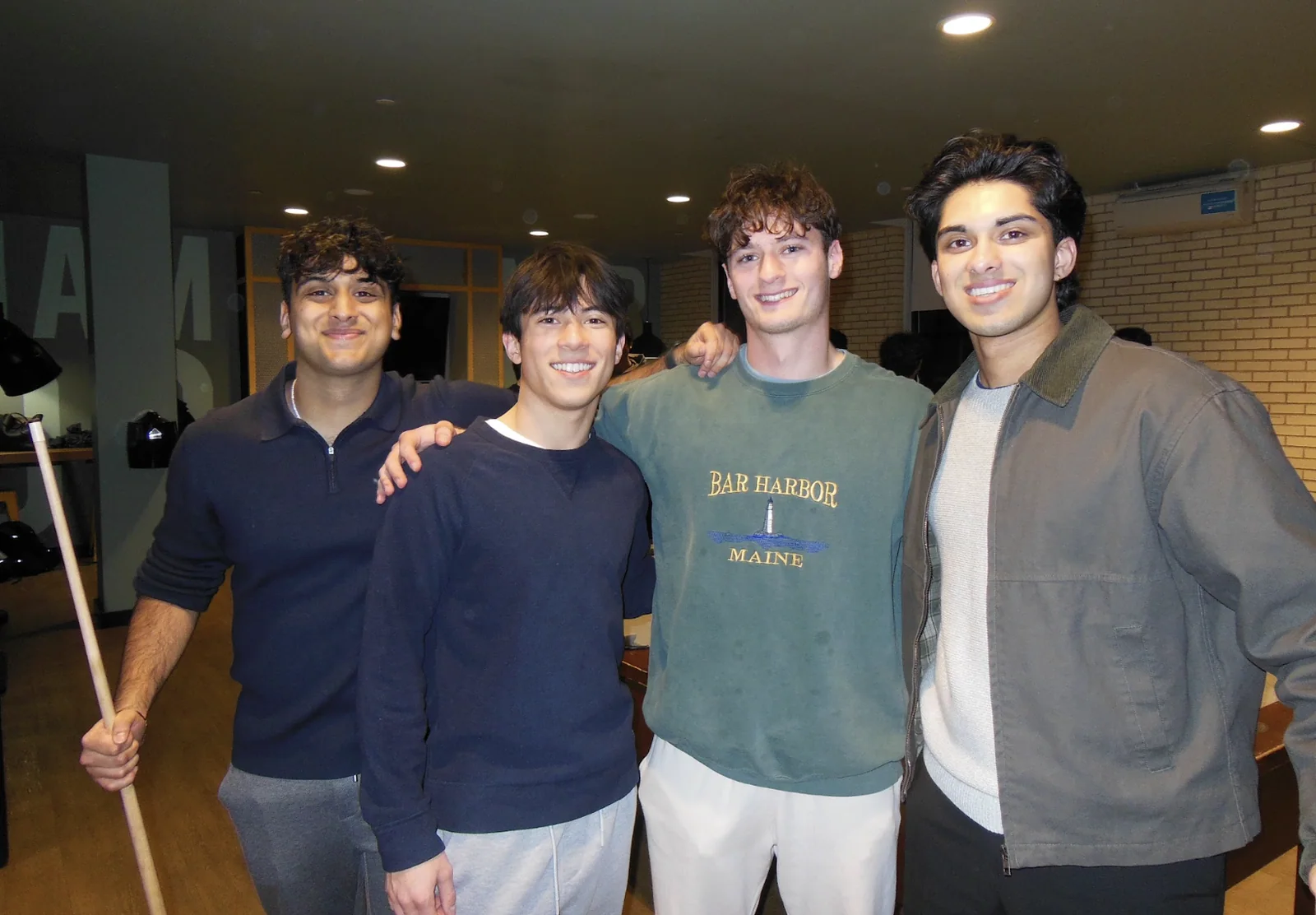 Members at the semester kickoff night