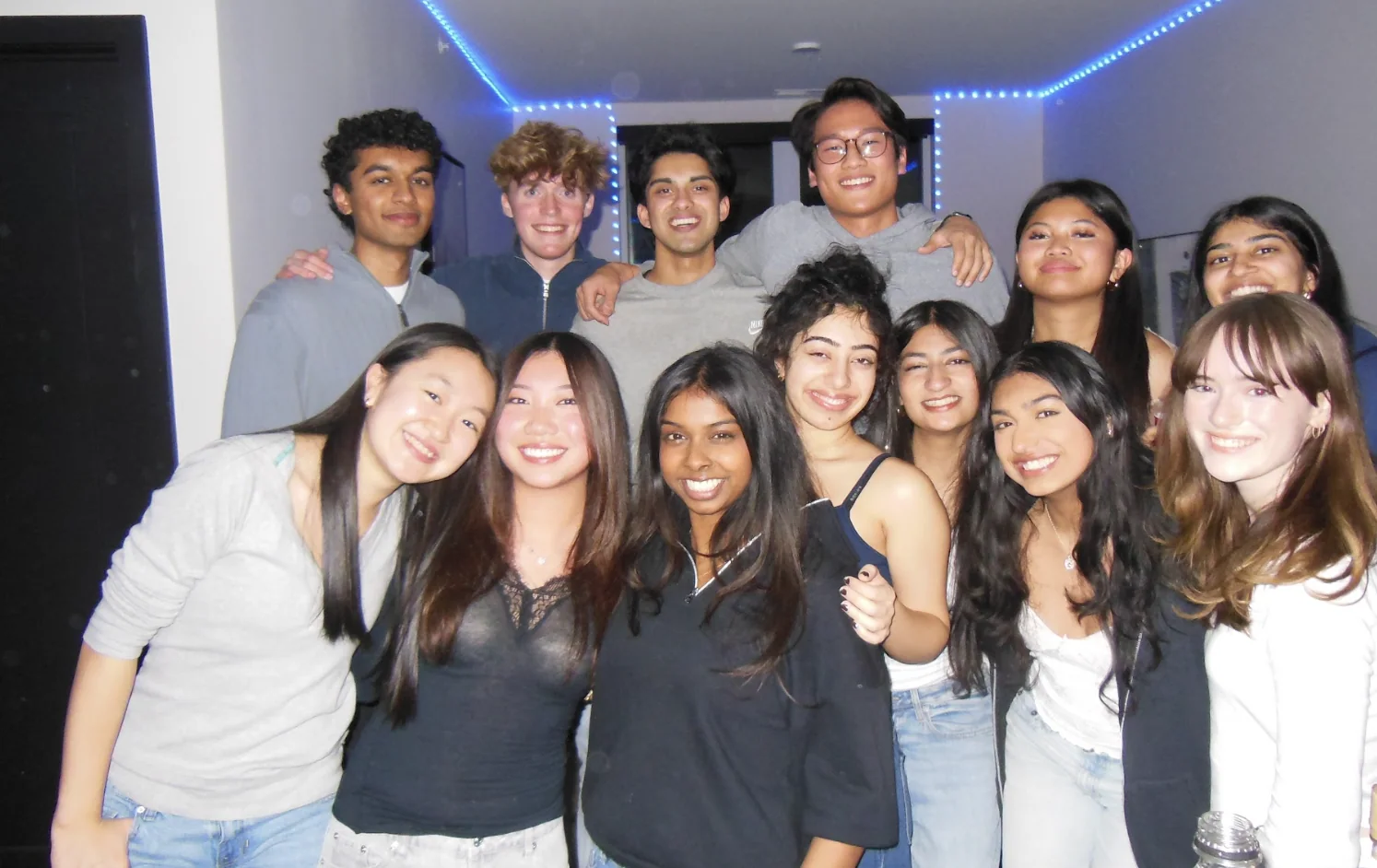 Members at the senior sendoff